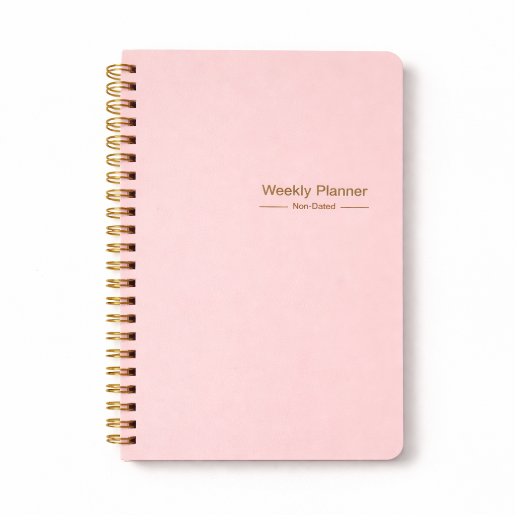📘 Daily Goals Planner Pink 🌸✨