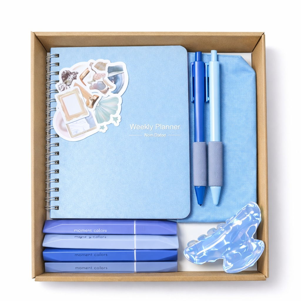Daily Glow✨Planning Kit Blue🌊